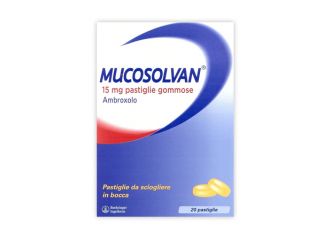 Mucosolvan 15 mg pastiglie gommose