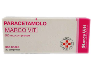 Paracetamolo marco viti 500 mg compresse