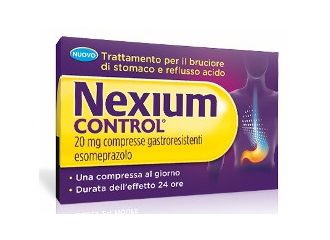 Nexium control 20 mg compresse gastroresistenti