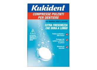 Kukident cleanser fresch 88 compresse pulizia protesi dentarie