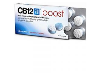 Cb12 boost 10 chewing-gum zinco e fluoruro new formulation