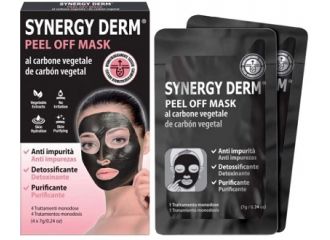Synergy derm peel off mask 4 trattamenti monodose 7 g