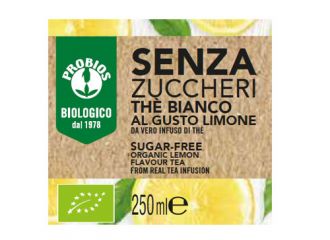 The' bianco limone senza zuccheri 250 ml